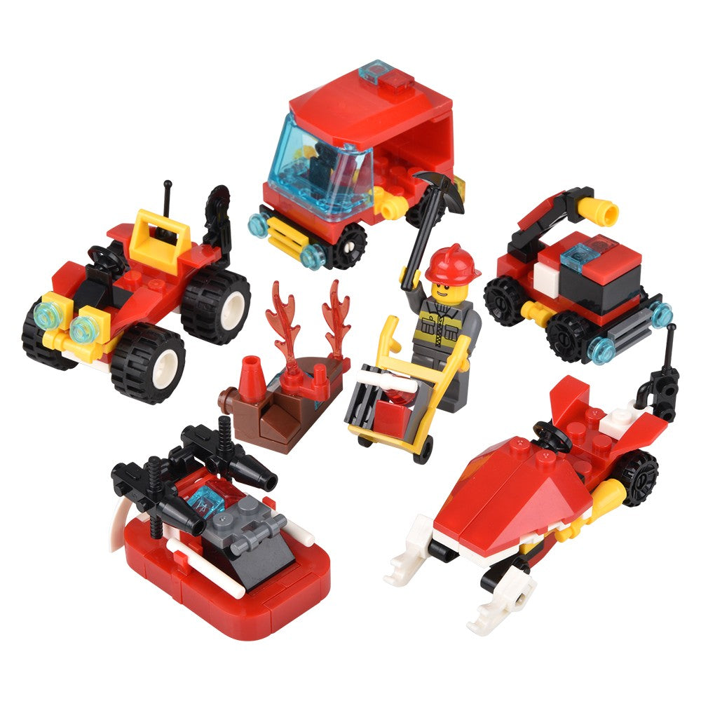 Building Block Fire Rescue Assortment 3"