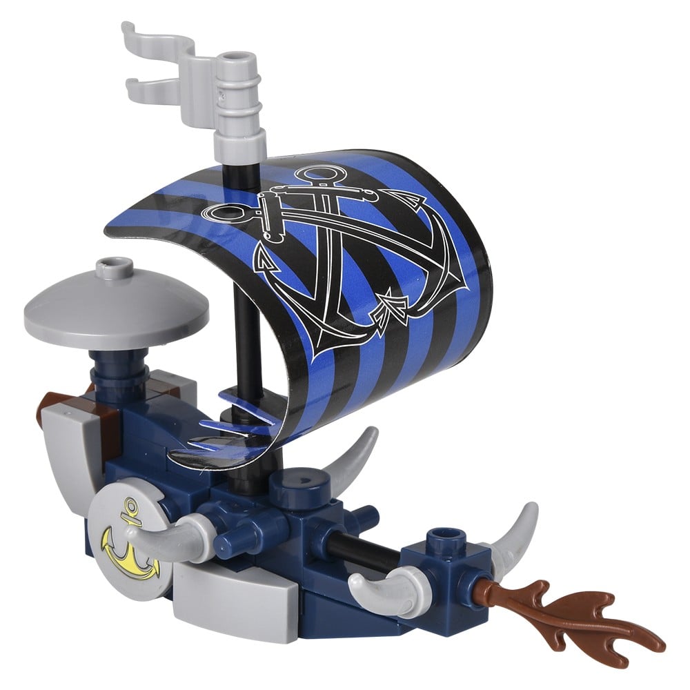 Building Block Pirate Ship 12ct 2.75"