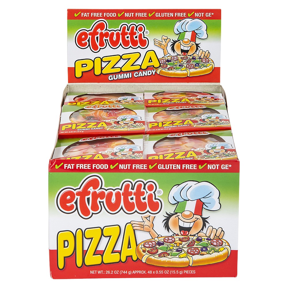 Efrutti Gummi Pizza 48ct