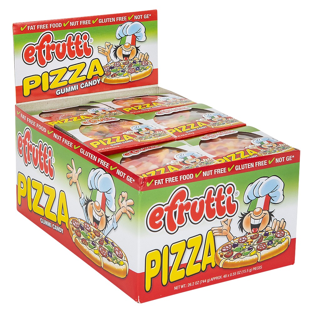 Efrutti Gummi Pizza 48ct