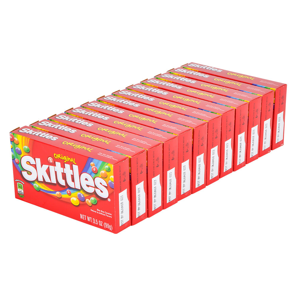 Skittles Original Theater Box Candy 12pc/Case