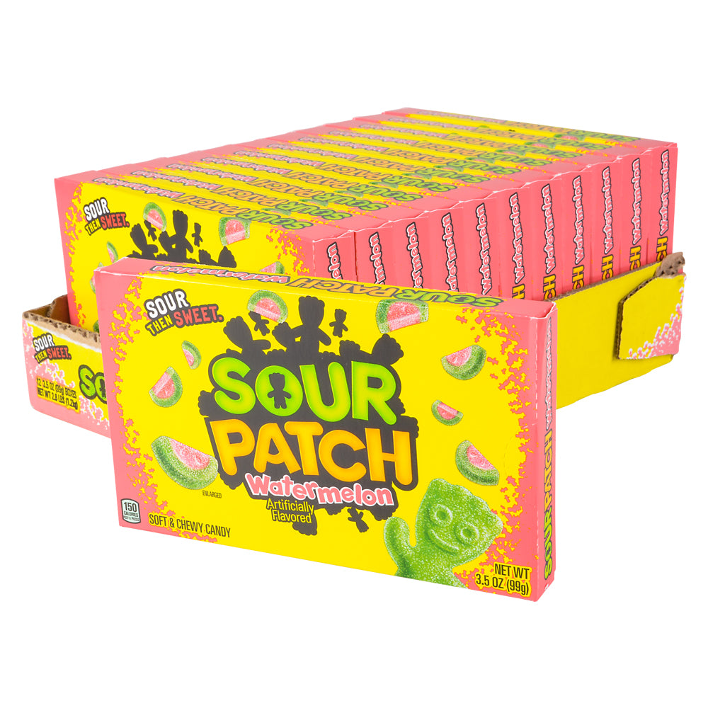 Sour Patch Watermelon Theater Box Candy 12pc/Case