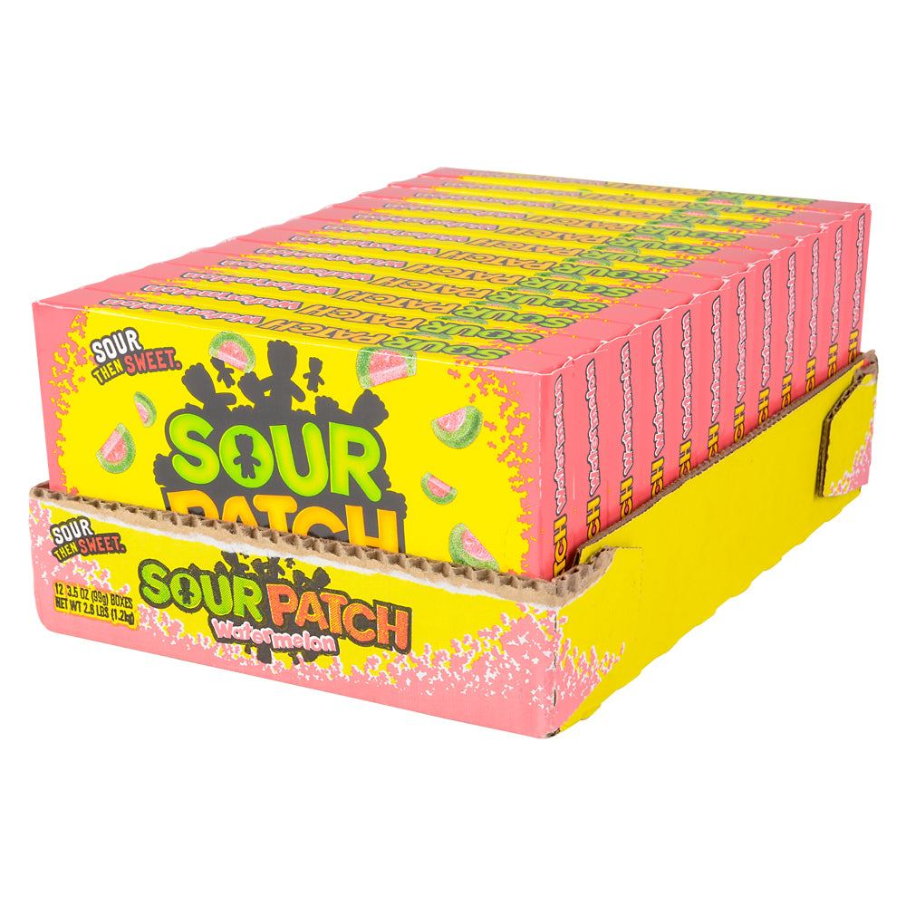 Sour Patch Watermelon Theater Box Candy 12pc/Case