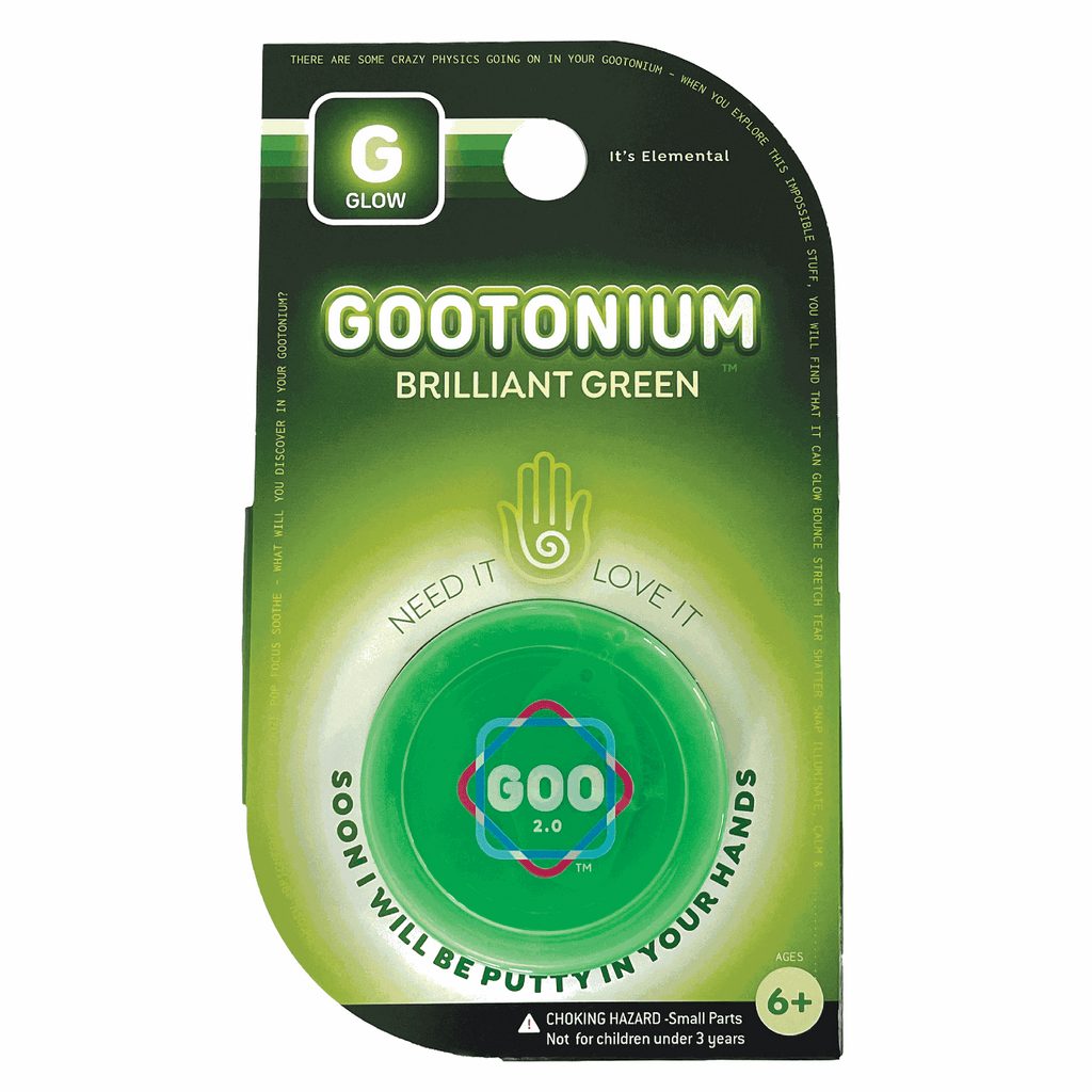 Gootonium: Glowing Green putty
