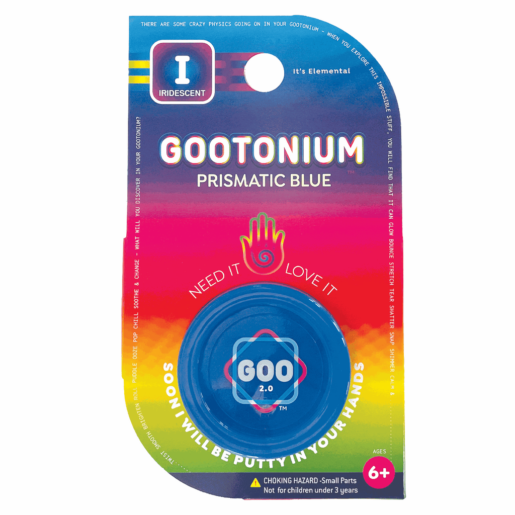 Gootonium: Iridescent Blue putty