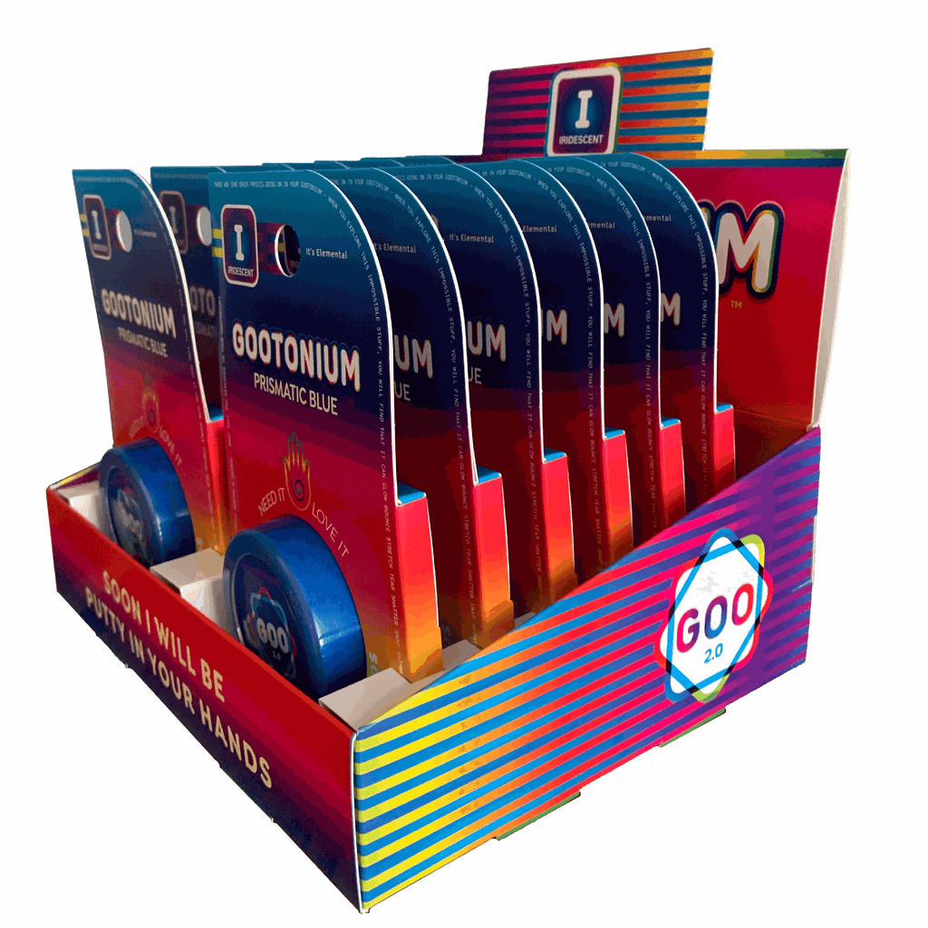 Gootonium: Iridescent Blue putty