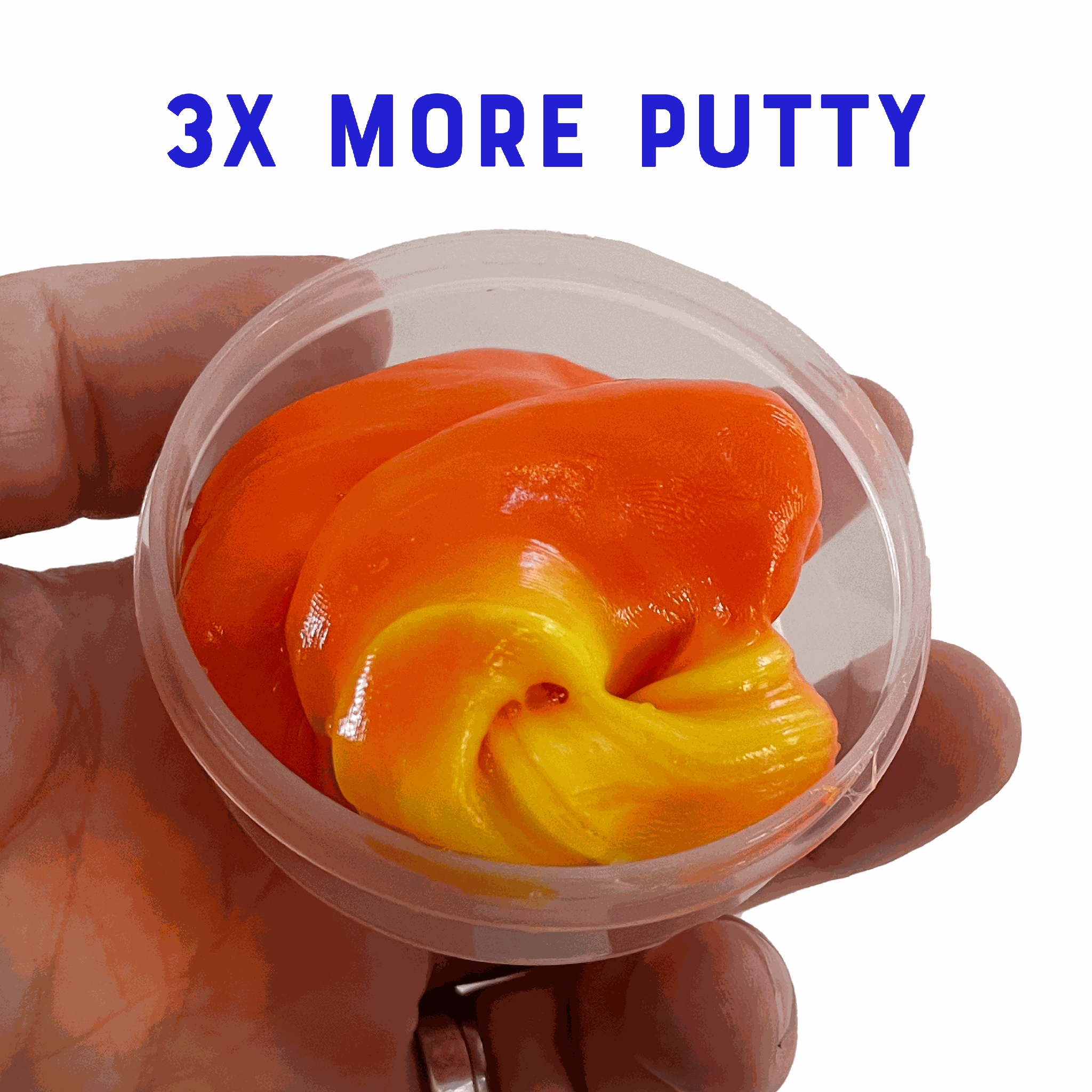 Gootonium: Thermochromic Orange putty