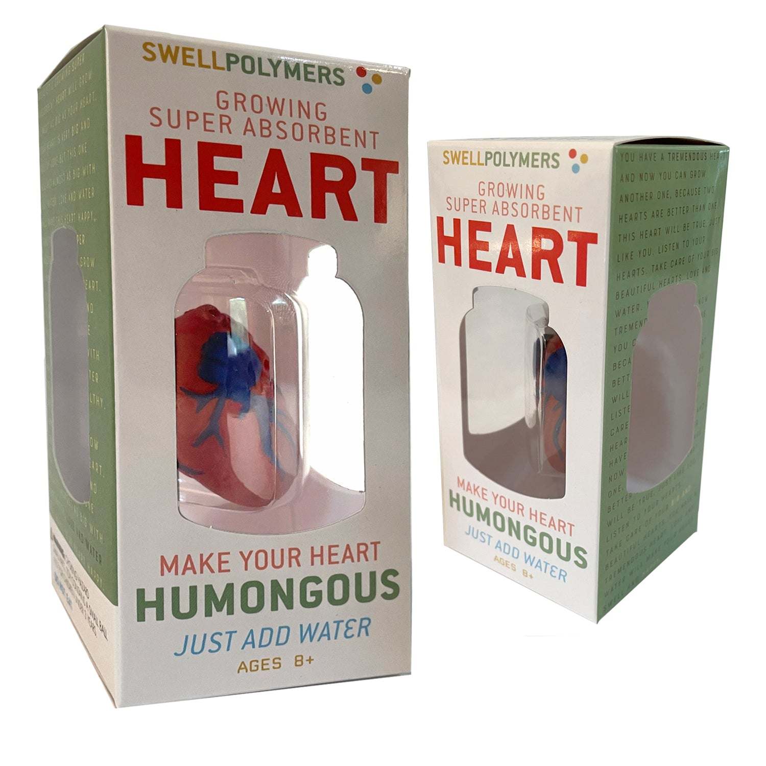 Growing Super Absorbent Heart | Grow a big heart | Just Add to Water
