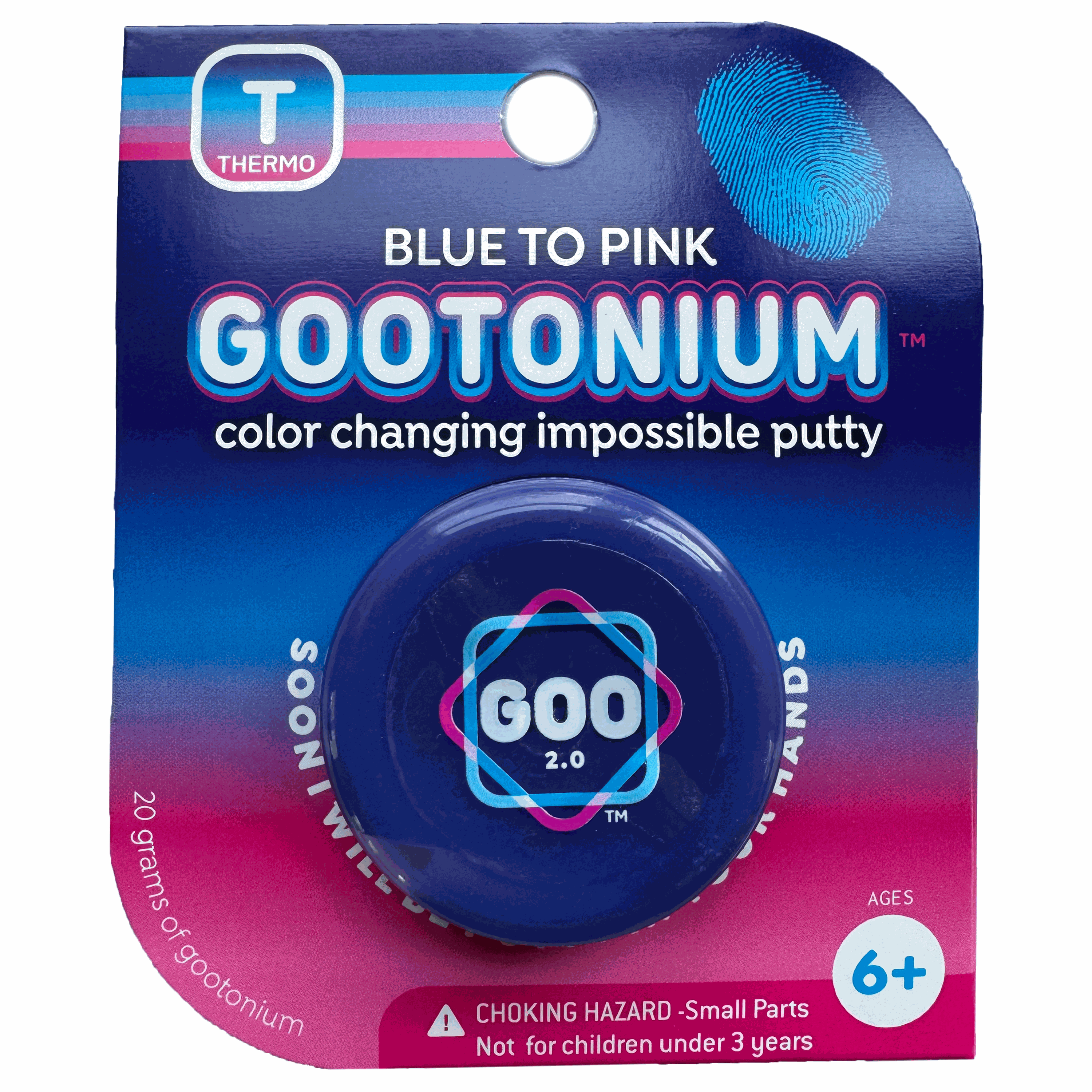 Gootonium: Thermo Blue to Pink putty - 20g