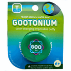 Gootonium: Thermo forest green to water blue putty - 20g