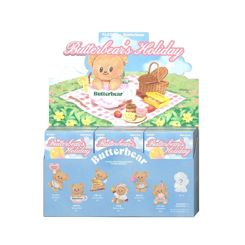 PLZOT ButterBear Holiday Series Plush Blind Box